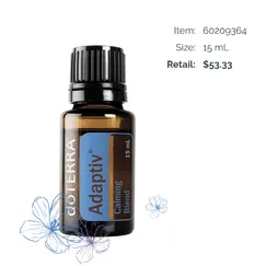 60209364 Tinh Dầu Giảm Stress, giúp cân bằng cảm xúc Adaptiv Doterra