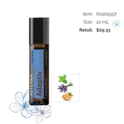 60209357 Hoàn tiền 38% giá bán, Tinh Dầu trị liệu giảm căng thẳng, cân bằng cảm xúc Adaptiv Doterra