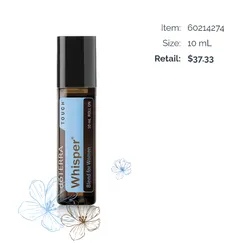 60214274 Hoàn tiền 38% giá bán, Tinh Dầu nước hoa Whisper Touch Doterra