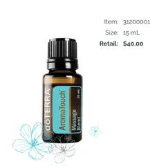 31200001  Tinh Dầu Massage Trị Liệu Aromatouch Doterra