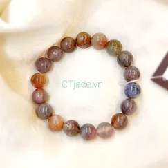 Mẫu 1912151 | Vòng Tay Đá Indian Agate 10ly | Trang Sức Cao Cấp Thương Hiệu Việt CTjade