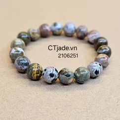 SGN 2106251 Trang Sức Phong Thủy Hộ Mệnh | Vòng Tay Đá Ocean Jasper 10ly, phiên bản giới hạn, CTjade.vnan