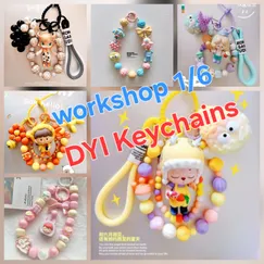 Workshop keychains, phone straps, DIY Keychains 1/6 tại HCM
