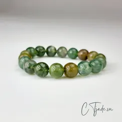 2107225 Vòng Tay Ngọc Thạch Tủy Thiên Nhiên CTjade | Trang Sức Phong Thủy CTjade