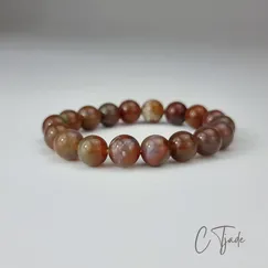 2107230 Vòng Tay Hồng Ngọc Tủy Thiên Nhiên CTjade | Trang Sức Phong Thủy CTjade