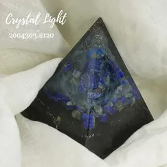 Mẫu 2004303 Kim Tự Tháp Lapis Lazuli 120mm Crystal Light