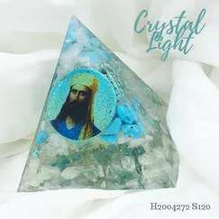 Mẫu Kim Tự Tháp Turquoise 115mm | 2004273 | Crystal Light