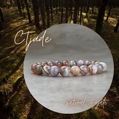 Mẫu 20080907 | Vòng Tay Đá Mã Não Agate | CTjade