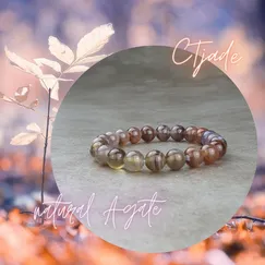 Mẫu 20080902 | Vòng Tay Đá Mã Não Agate | CTjade