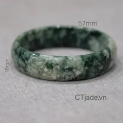 Vòng đá Serpentine Lục Yên 2409118 Triễn lãm online đá lục yên tại CTjade.vn