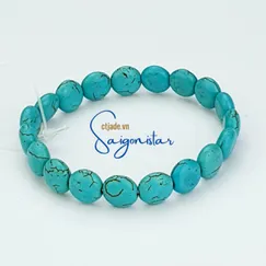 Vòng Tay Đá Turquoise Thiên Nhiên | SK2006150 | Saigonistar