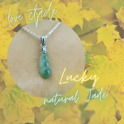 Mẫu Mặt dây chuyền Hạt Đậu đá Cẩm Thạch  20080703 | Trang sức cao cấp đá thiên nhiên CTjade