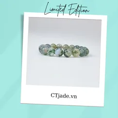 Mẫu 2109290 | Trang sức phong thủy hộ mệnh | Vòng tay băng ngọc thủy tảo CTjade
