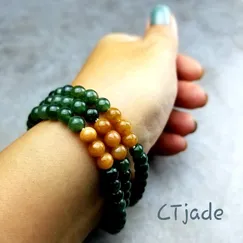 Vòng Tay Cẩm Thạch 108 hạt | CTjade 1910233