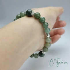 2107295 | Trang Sức Phong Thủy Hộ Mệnh Bình An | Vòng Ngọc Miến Điện CTjade