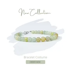 Mẫu 2109308 Trang sức phong thủy hộ mệnh bình an CTjade đá Cẩm Thạch Thiên Nhiên