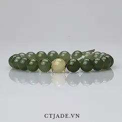 Vòng Bình An 1909265 Đá Cẩm Thạch Thiên Nhiên | CTjade