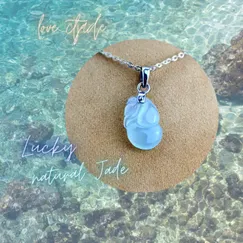 Mẫu Mặt dây chuyền Bình Hồ Lô đá Cẩm Thạch  20080701 | Trang sức cao cấp đá thiên nhiên CTjade