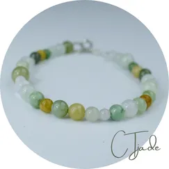 2105147 Trang Sức Phong Thủy Vòng Đá Cẩm Thạch Thiên Nhiên | CTjade