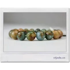 1912150 Trang Sức Cao Cấp | Vòng Tay Đá Chalcedony Thiên Nhiên | CTjade