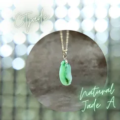 Mẫu Mặt dây Ngọc Bội đá Cẩm Thạch  20080704 | Trang sức cao cấp đá thiên nhiên CTjade