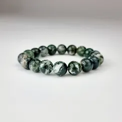 2107042 | Vòng Tay Phong Thủy  Bình An | Lục Thạch Tủy | Saigonistar