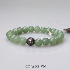 Vòng Bình An 1908196 Đá Cẩm Thạch Thiên Nhiên | CTjade