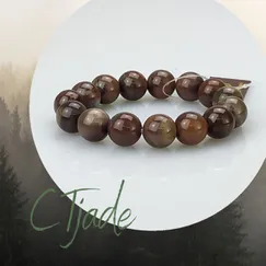 Vòng Tay Gỗ Hóa Thạch CTjade | Mẫu 20112315