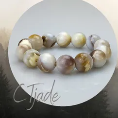 Vòng Tay Gỗ Hóa Thạch CTjade | Mẫu 20112304