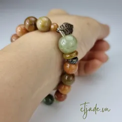 Mẫu 20092120 | Trang Sức Phong Thủy CTjade | Vòng Ngọc Cẩm Thạch Miến Điện