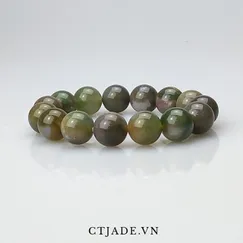 Mẫu 20122107 | Vòng Tay Đá Indian Agate  | Trang sức cao cấp thương hiệu Việt Saigonistar