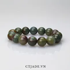 Mẫu 20122113 | Vòng Tay Phong Thủy  Đá Indian Agate Saigonistar