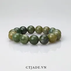Mẫu 20122120 | Vòng Tay Phong Thủy  Đá Indian Agate Saigonistar