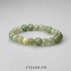 Mẫu 20122203 | Trang Sức Phong Thủy Hộ Mệnh | Vòng Tay Phong Thủy  Đá Cẩm Thạch Saigonistar