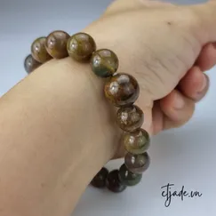 2107202  Vòng Tay Ngọc Thạch Tủy Thiên Nhiên Saigonistar | Trang Sức Phong Thủy CTjade