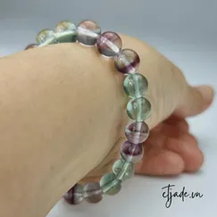2107207 | Vòng Tay Tinh Thể  Đá Fluorite Thiên Nhiên CTjade