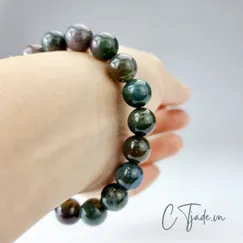 Mẫu 2107249 Vòng Tay Đá Jasper CTjade | Trang Sức Phong Thủy Đá Thiên Nhiên #ctjadephienbangioihan
