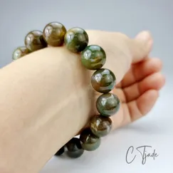 Mẫu 2107258 | Vòng Tay Đá Jasper CTjade | Trang Sức Phong Thủy Đá Thiên Nhiên