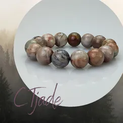 Vòng Tay Gỗ Hóa Thạch CTjade | Mẫu 20112309