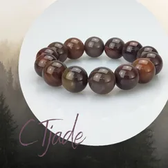 Vòng Tay Gỗ Hóa Thạch CTjade | Mẫu 20112320