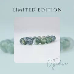 Mẫu 2110010 Trang sức phong thủy hộ mệnh CTjade vòng tay Băng ngọc thủy tảo thiên nhiên