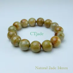 Trang sức phong thủy thịnh vượng, Vòng Tay Đá Cẩm Thạch CTjade | AGZ08184