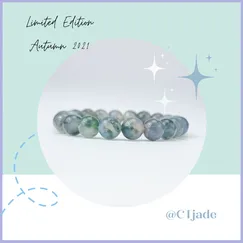 Mẫu 2109285  Trang sức phong thủy hộ mệnh CTjade vòng tay Băng ngọc thủy tảo thiên nhiên