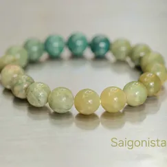 2501021 Chuỗi tay bình an hạt đá thiên nhiên Saigonistar