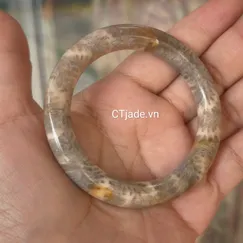 2502141 Vòng hóa thạch san hô cao cấp CTjade.vn