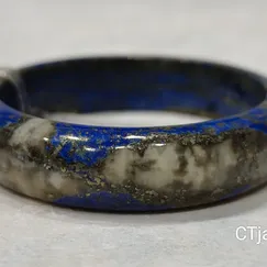2502153 Cực phẩm độc đẹp vòng bản đá Lapis Lazuli