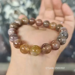 CTjade 2502202 Vòng tay hóa thạch san hô cao cấp 10ly
