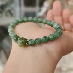 2503213 Vòng cẩm thạch phối Serpentine thiên nhiên 7ly Saigonistar