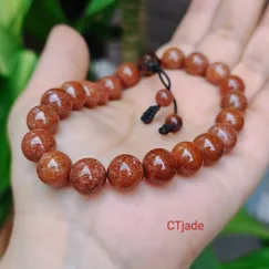 W260619 Chuỗi hạt đá cầu nguyện bình an hay chuỗi hộ mệnh bình an thường dùng đá thiên nhiên vì sao?