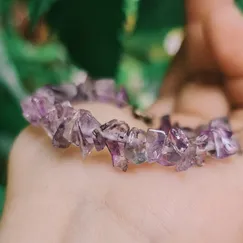 Vòng tay đá thạch anh tím giá rẻ giá rẻ